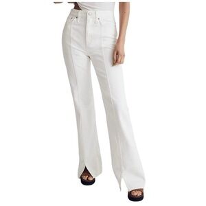 Madewell Jeans Baggy Flare denim white 26